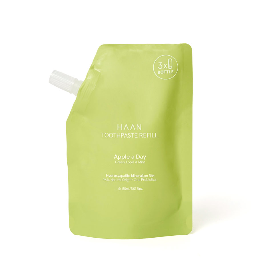 Recarga pasta de dentes HAAN Apple a Day 150ml - HAAN Recarga - Saúde e cuidados Pessoais