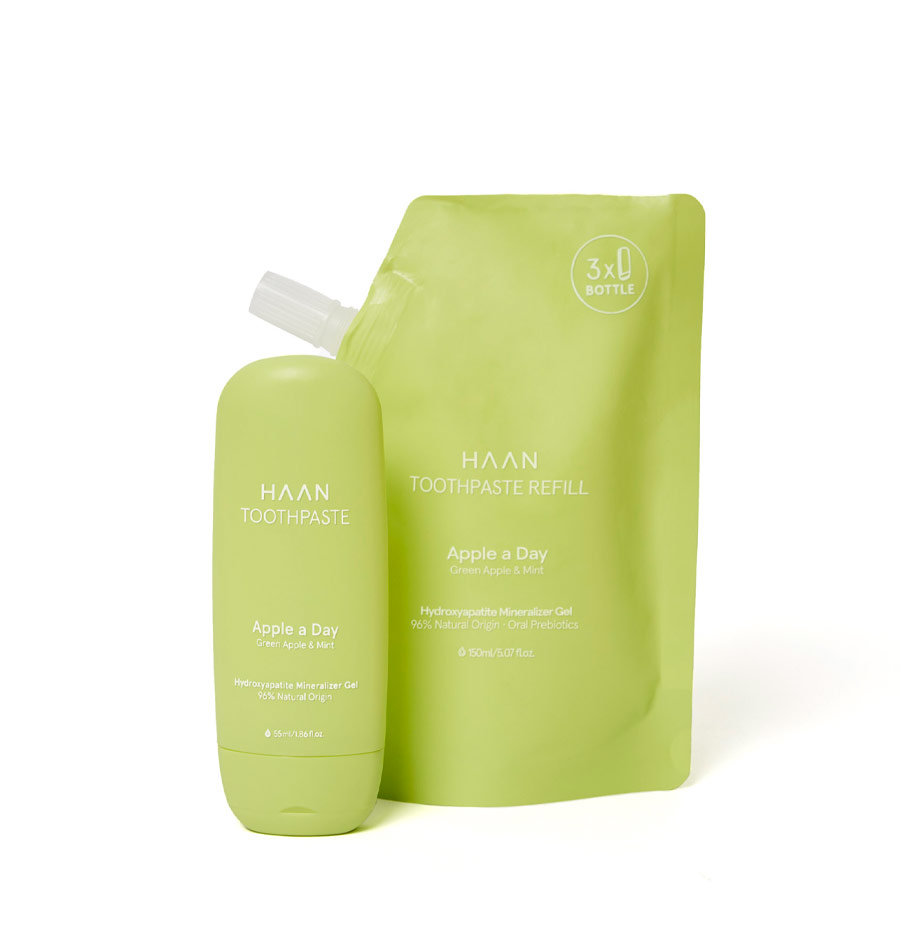 Recarga pasta de dentes HAAN Apple a Day 150ml - HAAN Recarga - Saúde e cuidados Pessoais