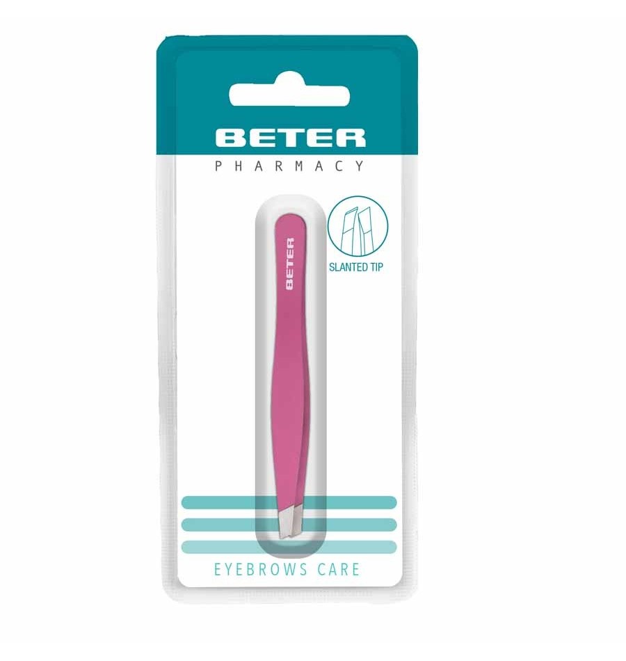 Beter - Pinça ponta oblíqua 9,3cm - Beleza - Sobrancelhas