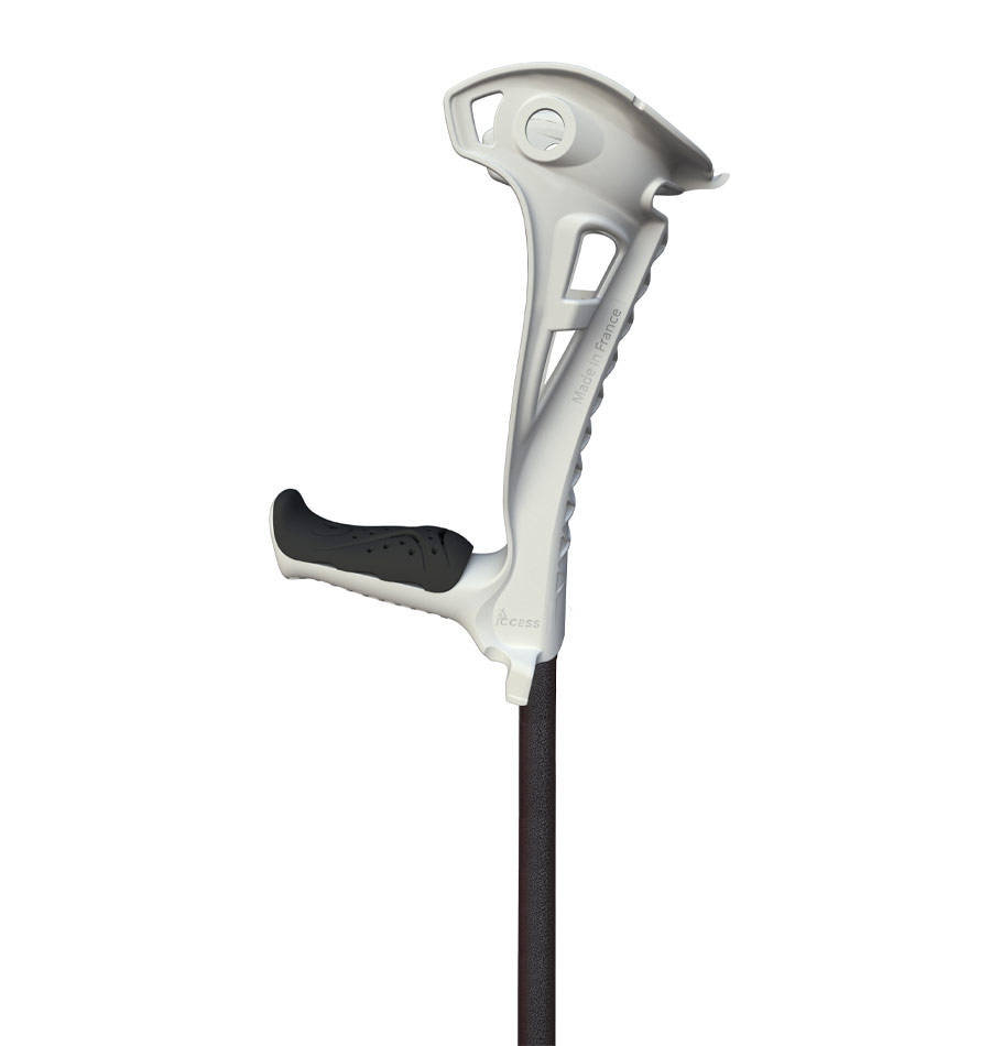 Canadiana braço fixo e punho macio - Canadianas - Ortopedia e Mobiliário