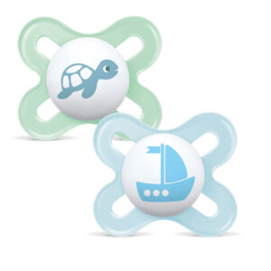 MAM CHUPETA ORIGINAL START 0-2 SILIC BRILH (2 UNID) - Puericultura - Saúde e cuidados Pessoais