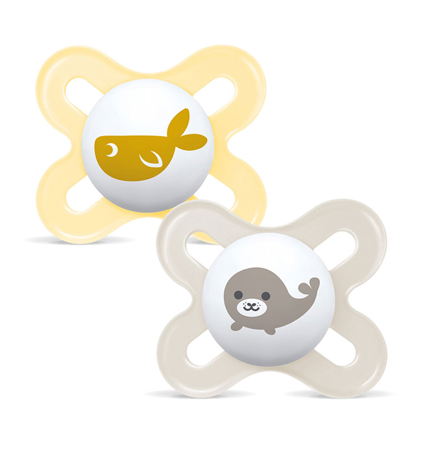 MAM CHUPETA ORIGINAL START 0-2 SILIC BRILH (2 UNID) - Puericultura - Saúde e cuidados Pessoais