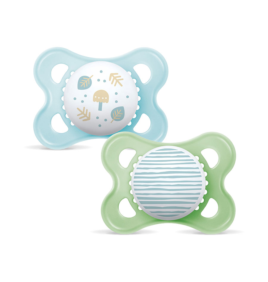 CHUPETA ORIGINAL 2-6 SILICONE BRILHANTE (2 UNID) - Puericultura - Saúde e cuidados Pessoais