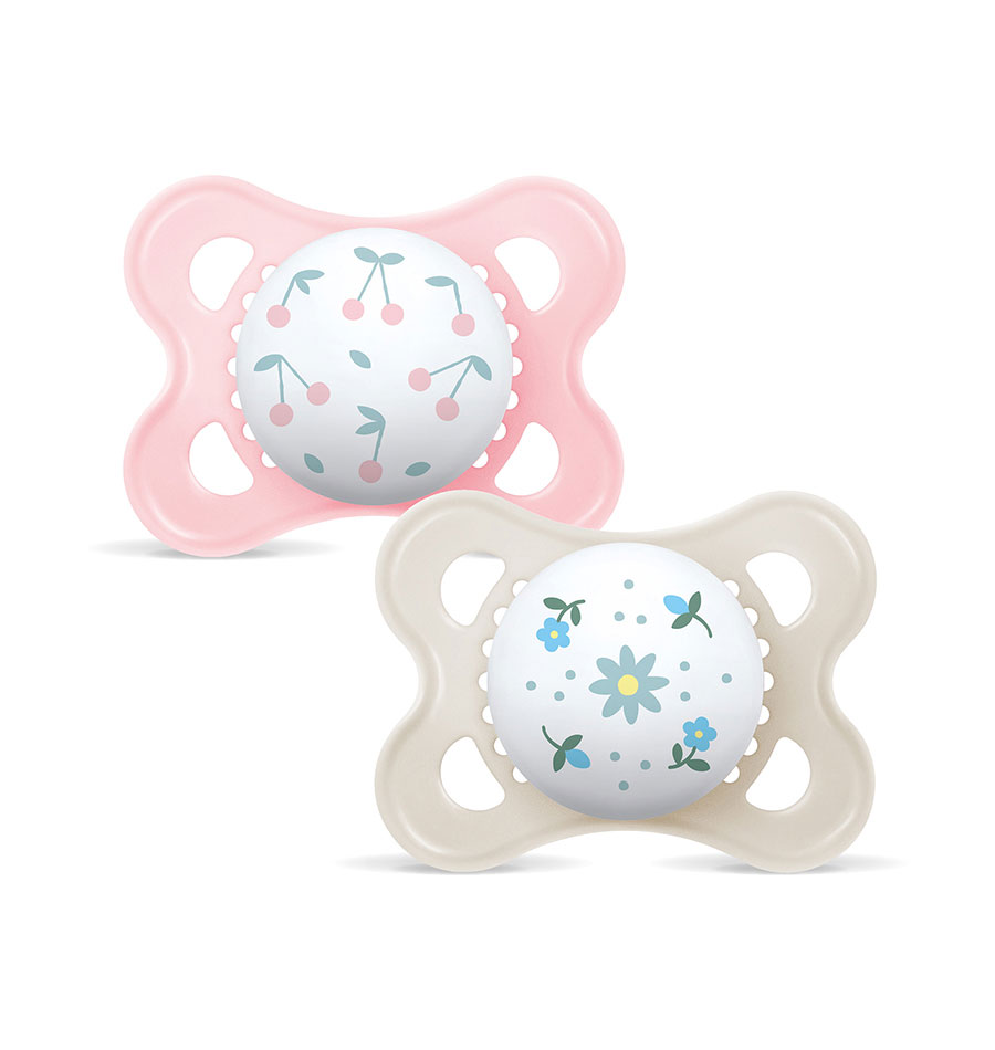 CHUPETA ORIGINAL 2-6 SILICONE BRILHANTE (2 UNID) - Puericultura - Saúde e cuidados Pessoais