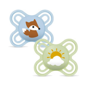 MAM CHUPETA PERFECT START 0-2 SILIC. MATE (2 UNID) - Image 3