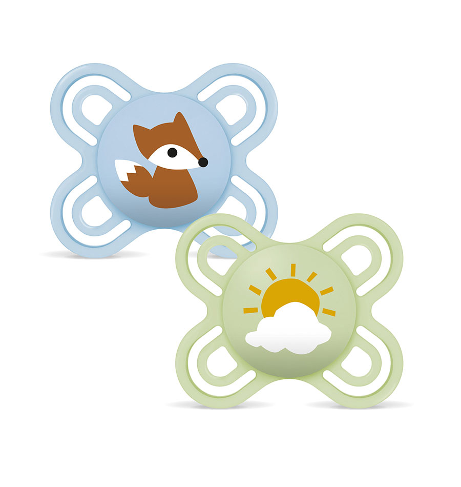 MAM CHUPETA PERFECT START 0-2 SILIC. MATE (2 UNID) - Puericultura - Saúde e cuidados Pessoais