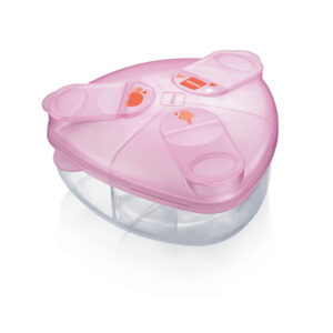 MAM DOSEADOR MILK POWDER BOX - ROSA A142 - Puericultura - Saúde e cuidados Pessoais