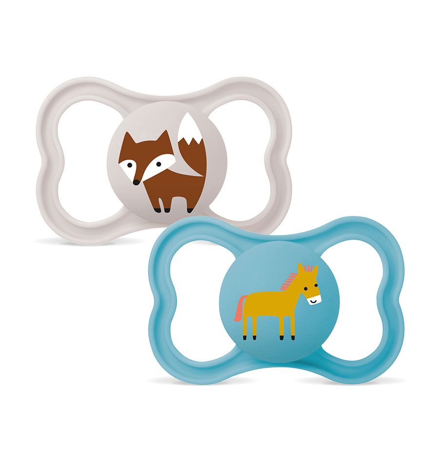 CHUPETA AIR 16+ SILICONE MATE (2 UNID) - Puericultura - Saúde e cuidados Pessoais