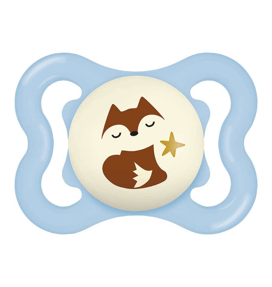 CHUPETA SUPREME NIGHT 2-6 SILICONE BRILHANTE - AZUL S250 - Puericultura - Saúde e cuidados Pessoais