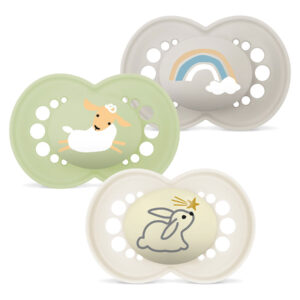 MAM CHUPETA ORIGINAL DAY & NIGHT 6+ SILIC. MATE (3UN) - Puericultura - Saúde e cuidados Pessoais