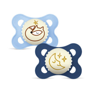 MAM CHUPETA ORIGINAL NIGHT 2-6 SILICONE MATE (2 UNID) - Puericultura - Saúde e cuidados Pessoais