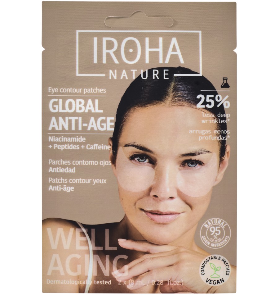 IROHA PATCHES OLHOS GLOBAL ANTI-IDADE - FACIAL - PATCHES OLHOS